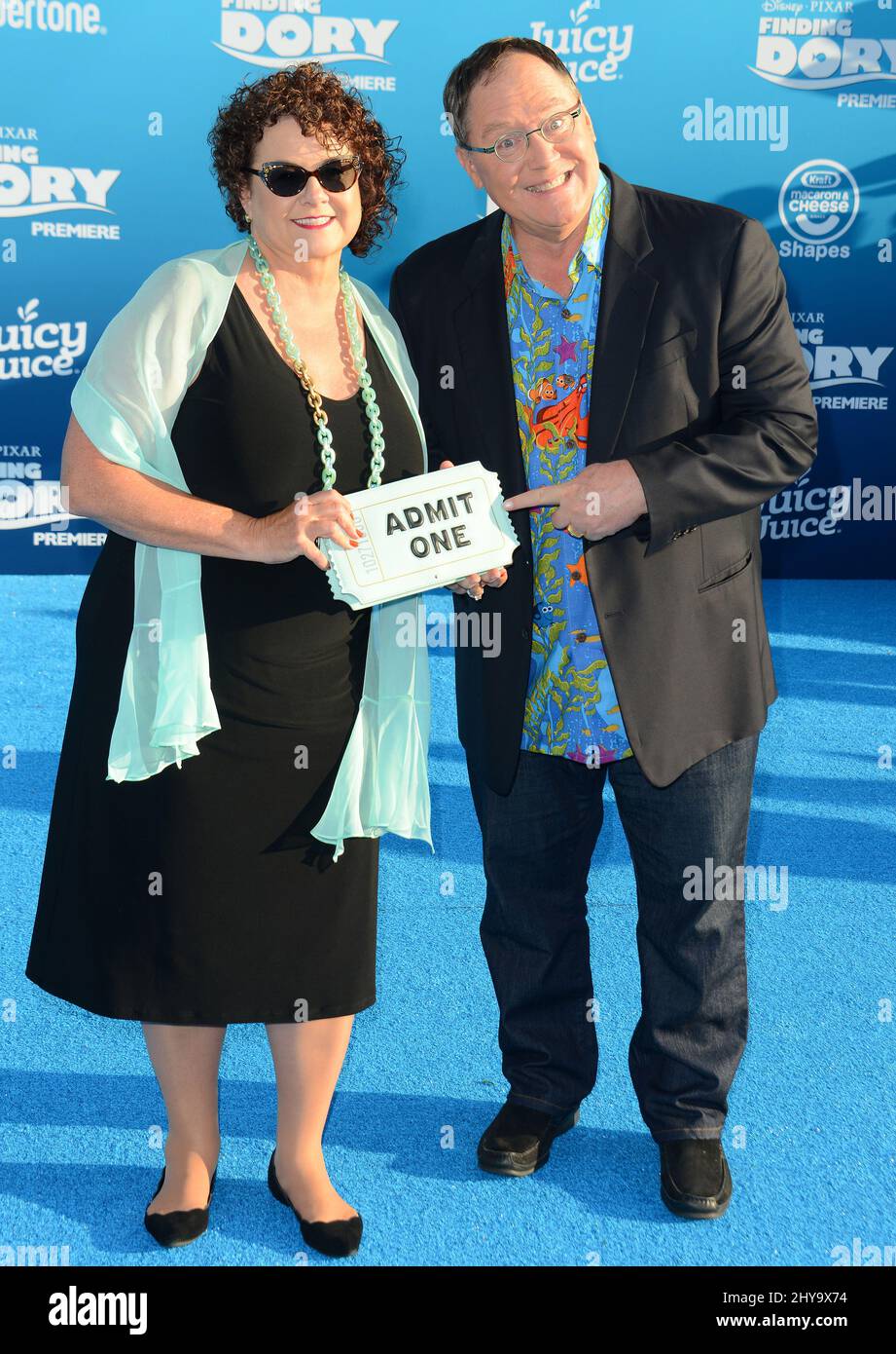 8. Juni 2016 Hollywood, Ca. John Lasseter „Finding Dory“, Weltpremiere im El Capitan Theatre Stockfoto