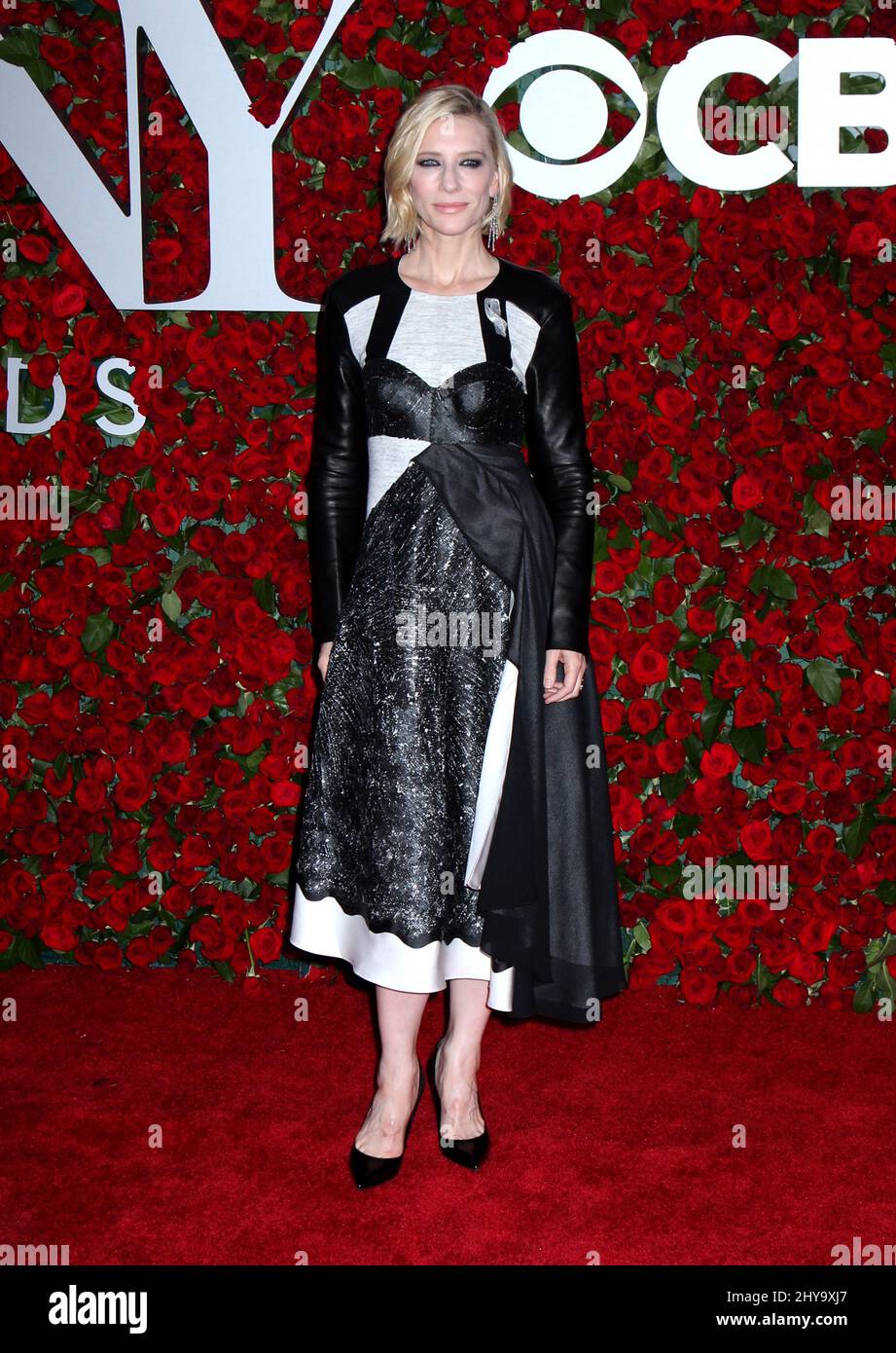 Cate Blanchett nimmt an den jährlichen Tony Awards 70. in New York Teil. Stockfoto