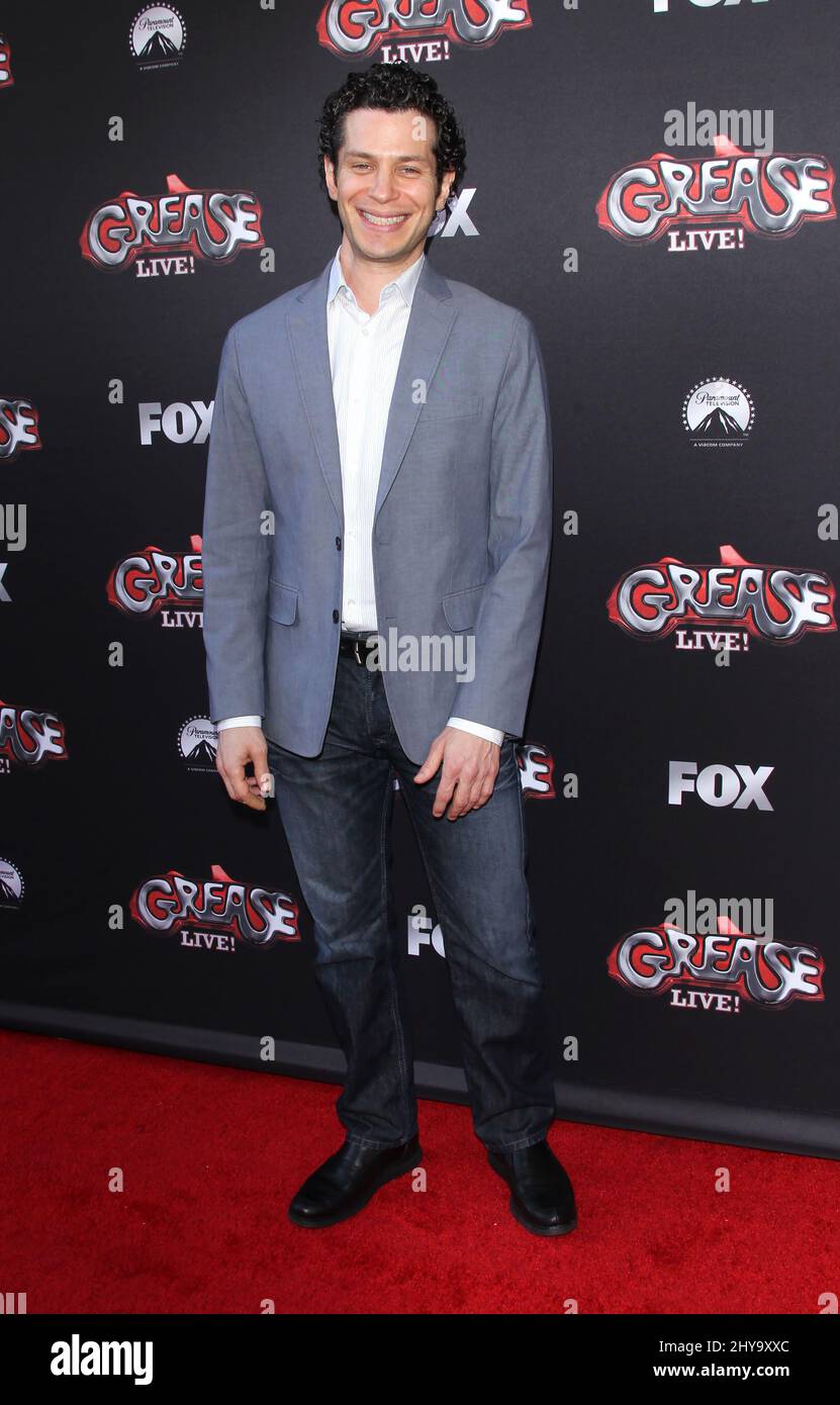 Thomas Kail nimmt an der Veranstaltung for Your Erwägnis für Fox's „Grease: Live“ in den Paramount Studios Teil Stockfoto