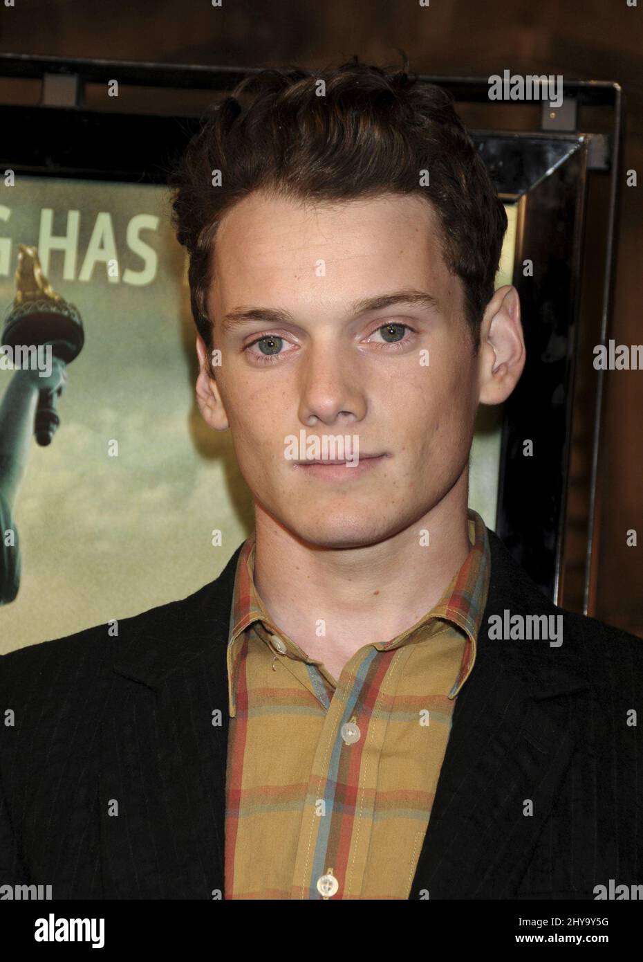 Datei Foto: 16. Januar 2008 Hollywood, Ca. Anton Yelchin 'Cloverfield' Los Angeles Premiere bei Paramount Picturs / Stockfoto