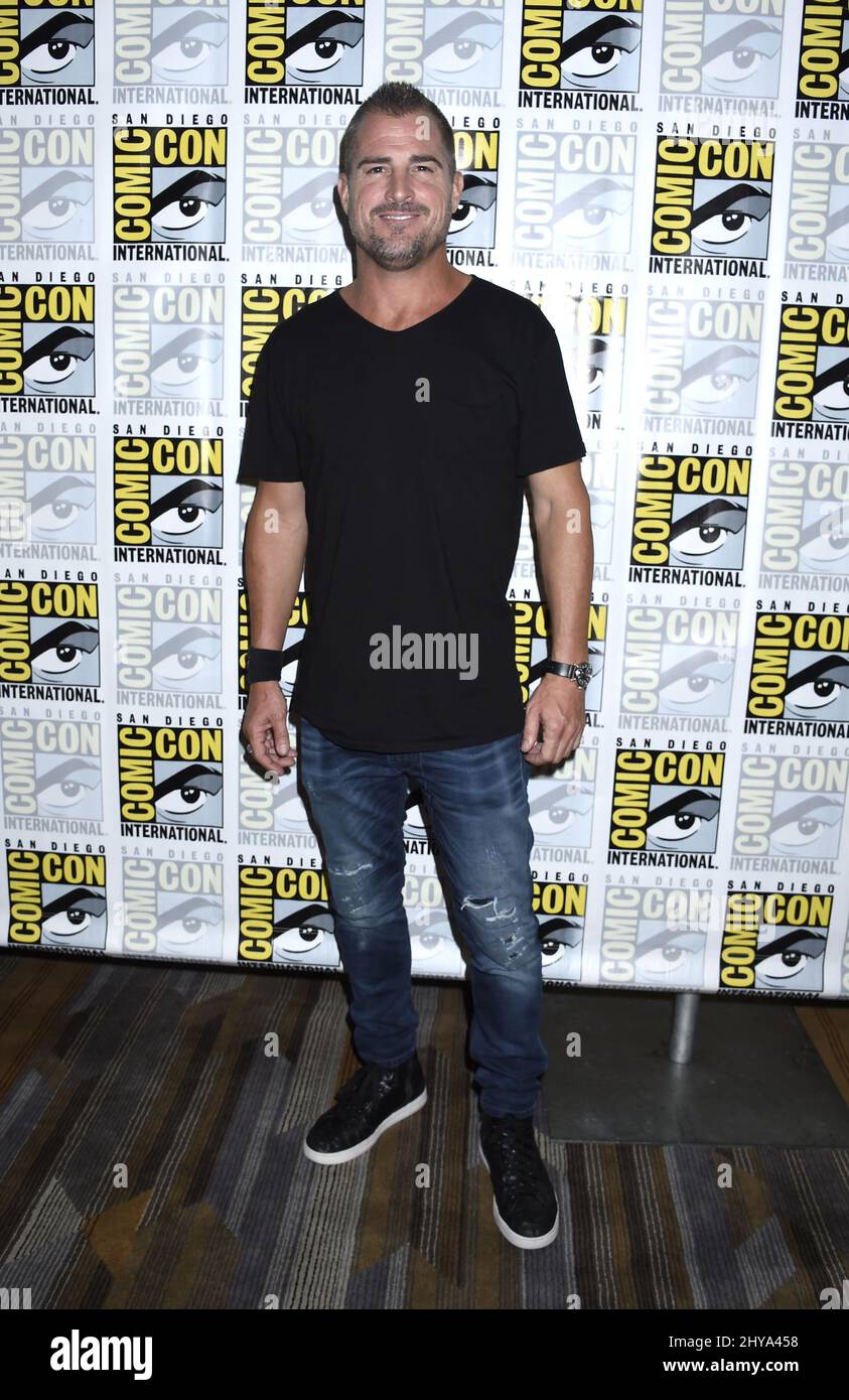 George EADS von CBS bei der Comic-Con 2016 in San Diego. Stockfoto