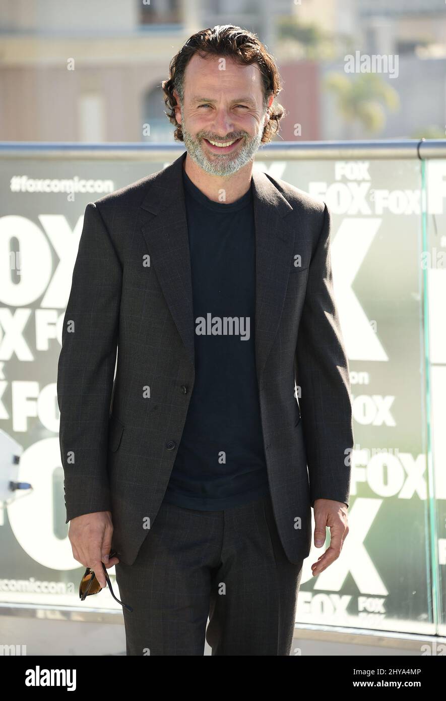 Andrew Lincoln von „The Walking Dead“ bei der Comic-Con 2016 in San Diego Stockfoto