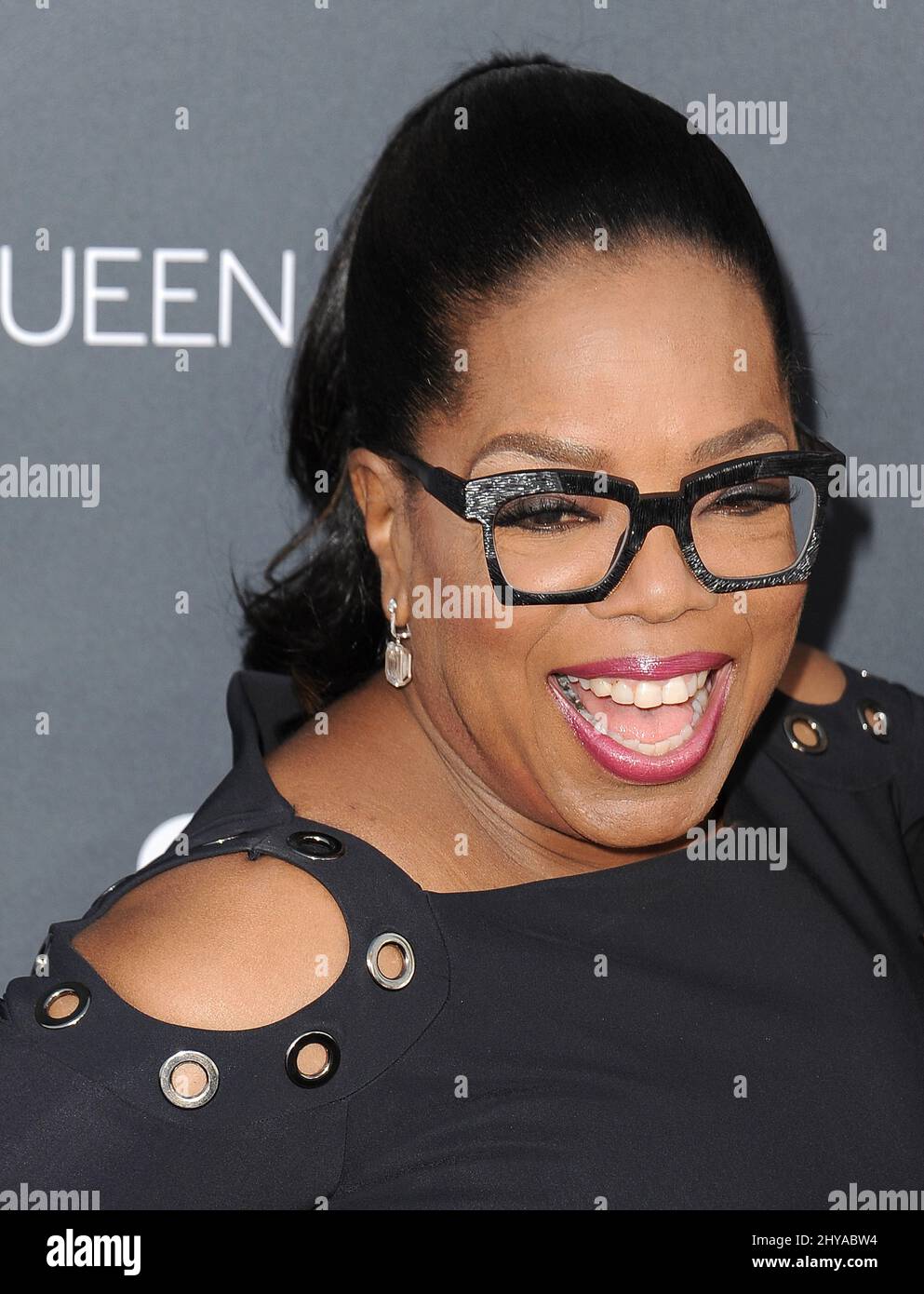 Oprah Winfrey nimmt an der Premiere von „Queen Sugar“ in den Warner Bros. Studios Teil Stockfoto