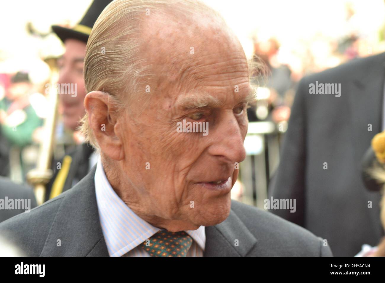 Prinz Philip zum 90.. Geburtstag der Königin Elizabeth Stockfoto