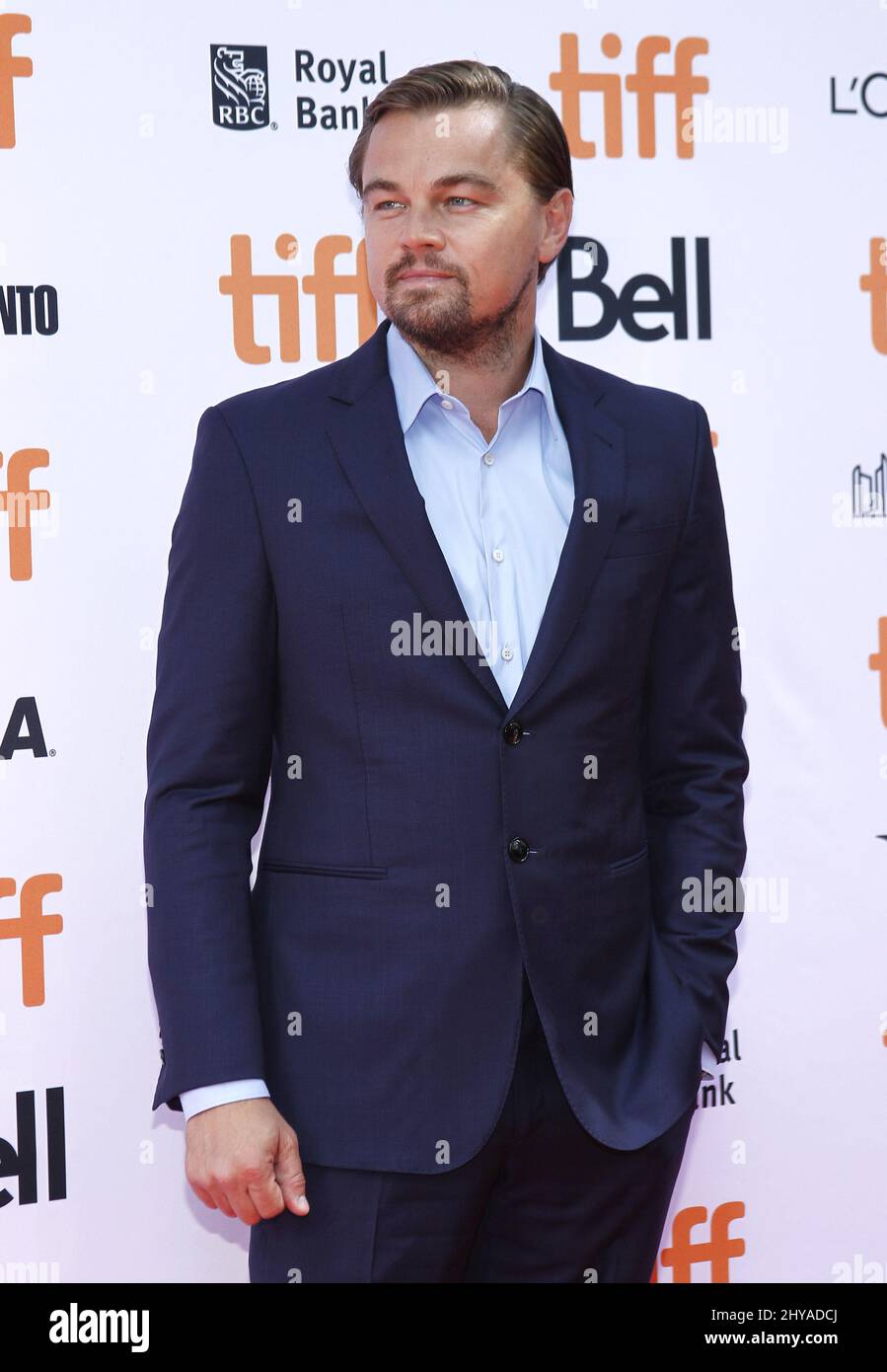 Leonardo DiCaprio bei der Premiere vor der Flut beim Toronto International Film Festival 2016 Stockfoto