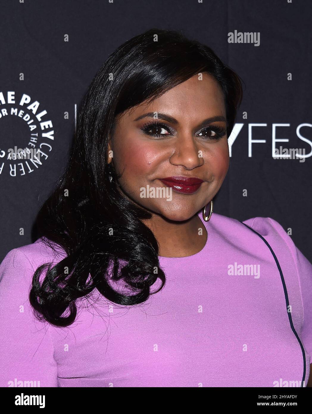 Mindy Kaling kommt zum Hulu PaleyFest 2016 Herbstvorschau 'The Mindy Project: Inside the Writers Room im Paley Center for Media, Los Angeles. Stockfoto