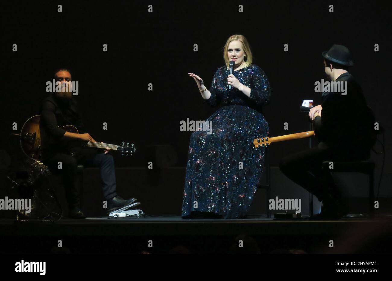Adele konzertiert in der Bridgestone Arena, Nashville Stockfoto