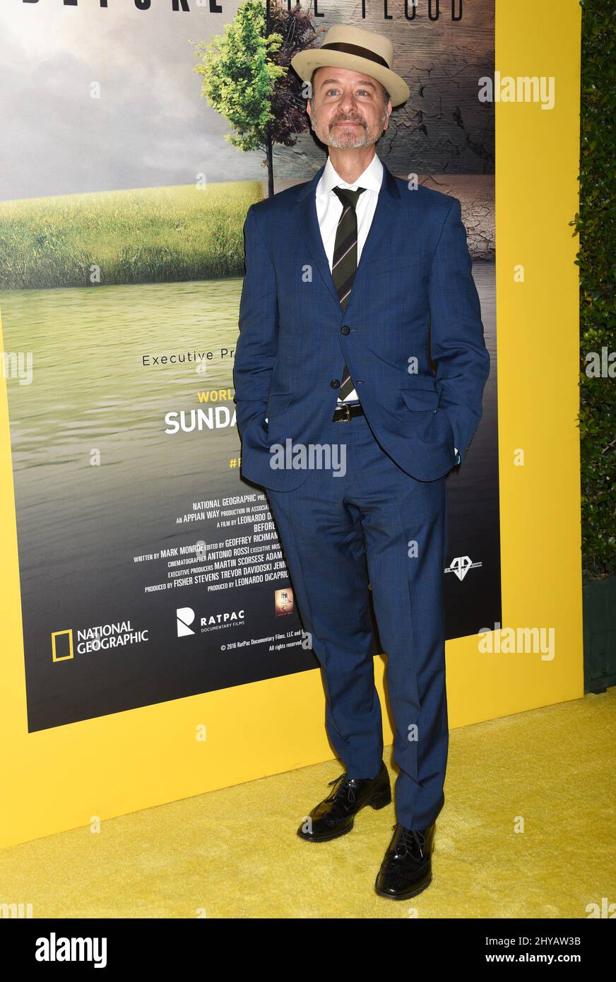 Fisher Stevens bei der Premiere von „Before the Flood“ in Los Angeles Stockfoto
