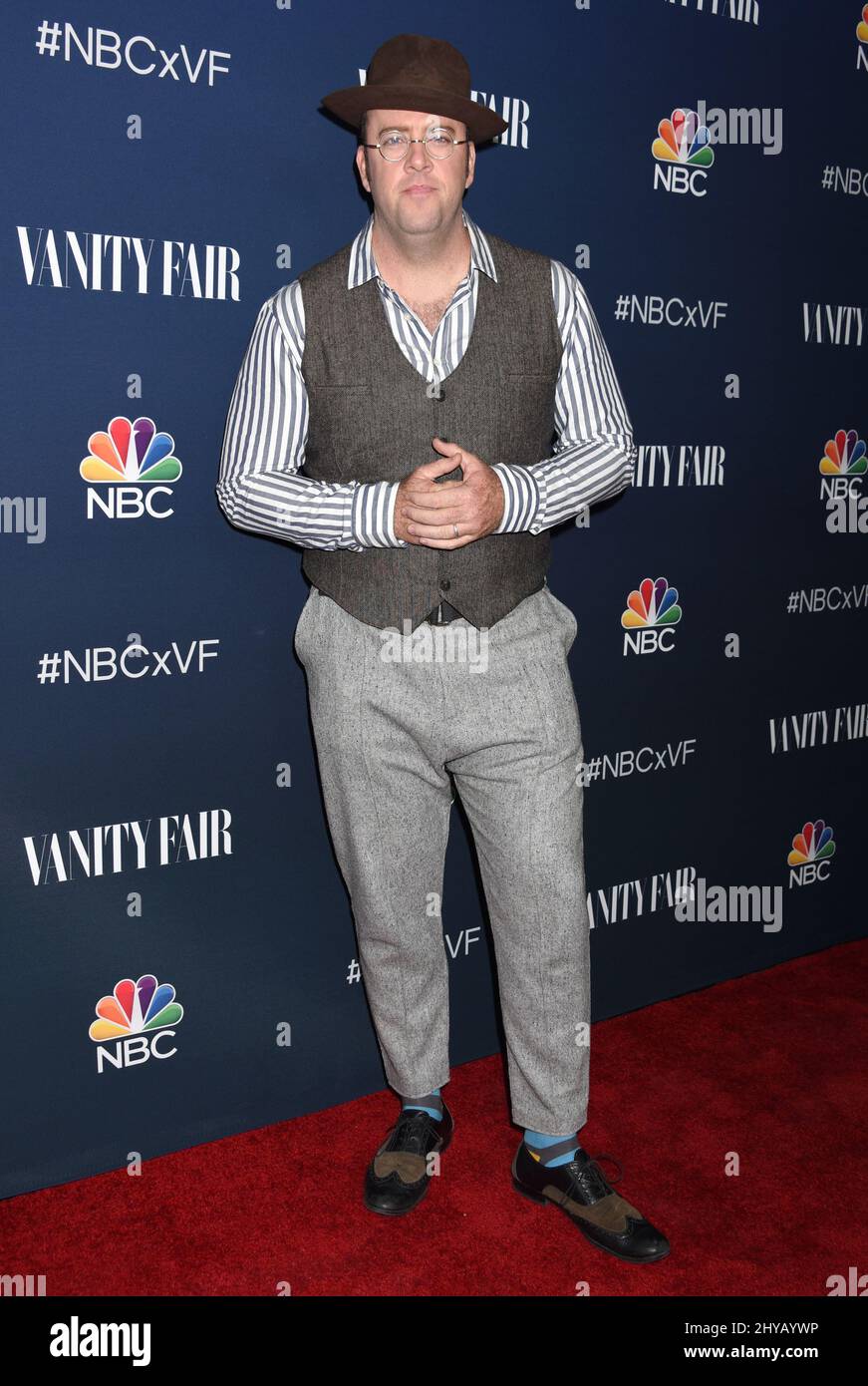 Chris Sullivan kommt bei der NBC an und Vanity Fair stoßen auf die TV-Saison 2016-2017 im Neuehouse Hollywood an Stockfoto