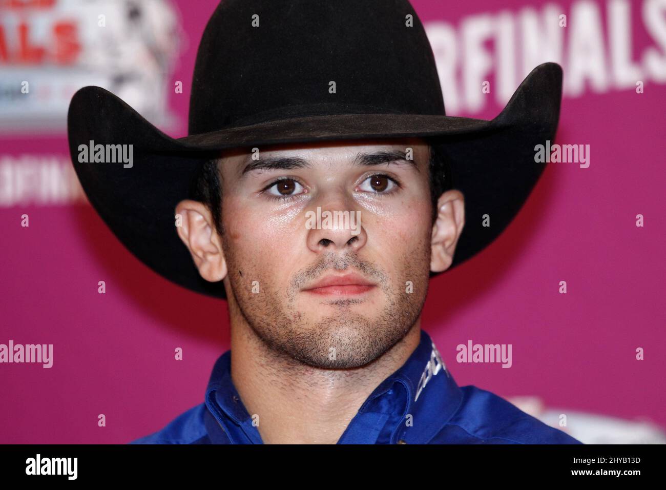 4. November 2016 Las Vegas, NV. Kaique Pacheco die PBR (Professional Bull Riders) baute Ford Tough World Finals 2016 - Runde 3, T-Mobile Arena Stockfoto