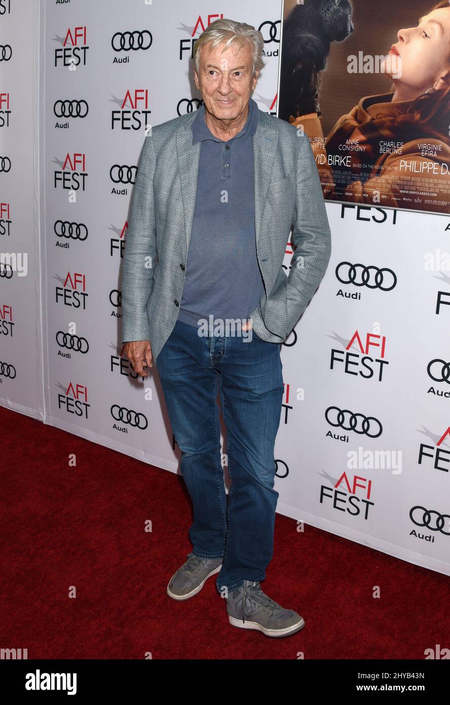 Paul Verhoeven bei der Vorführung von 'Elle' auf dem AFI Fest 2016 in Los Angeles Stockfoto