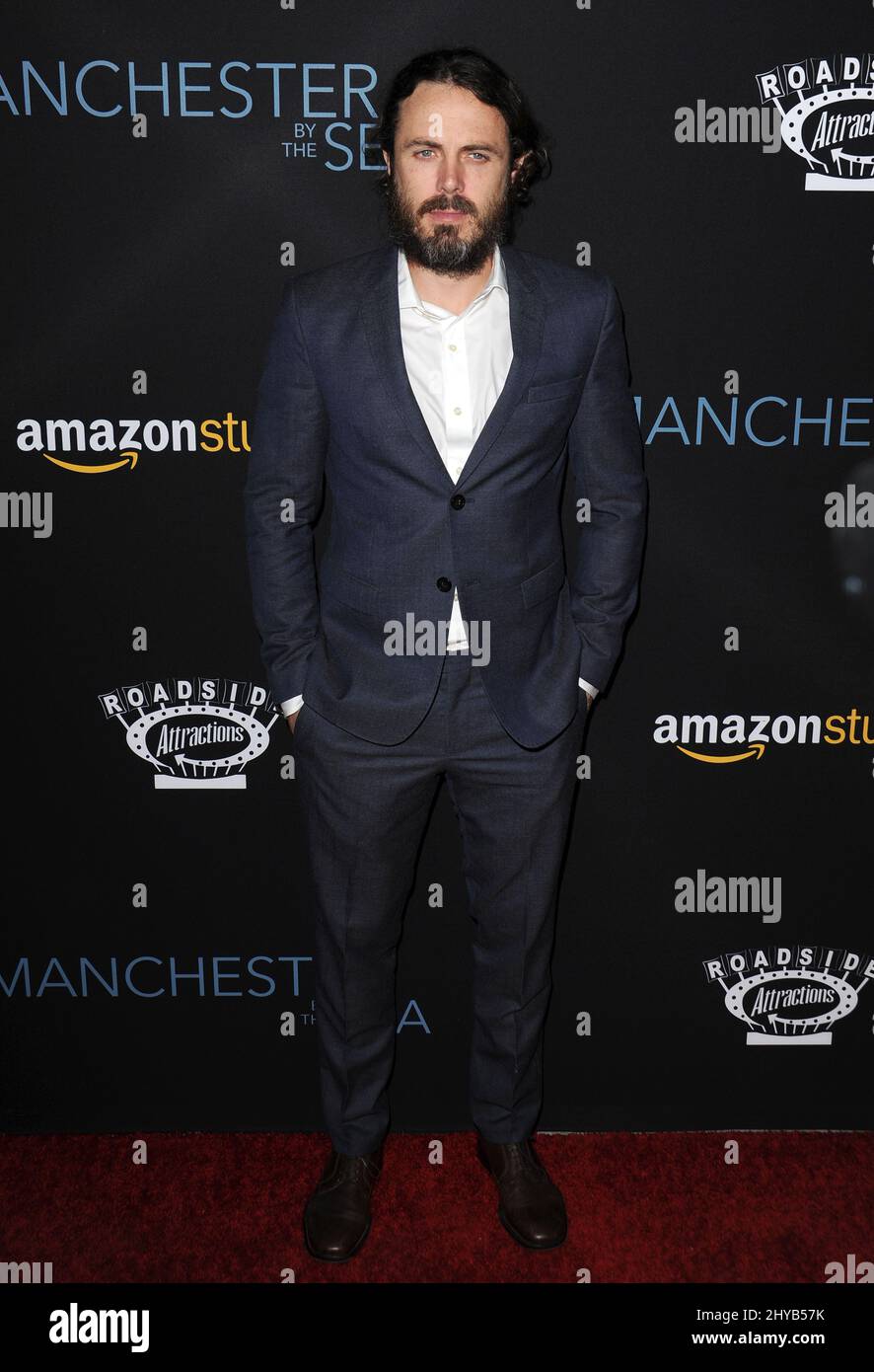 Casey Affleck bei der Premiere von „Manchester am Meer“ in Los Angeles Stockfoto