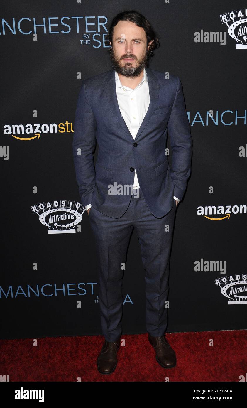 Casey Affleck bei der Premiere von „Manchester am Meer“ in Los Angeles Stockfoto
