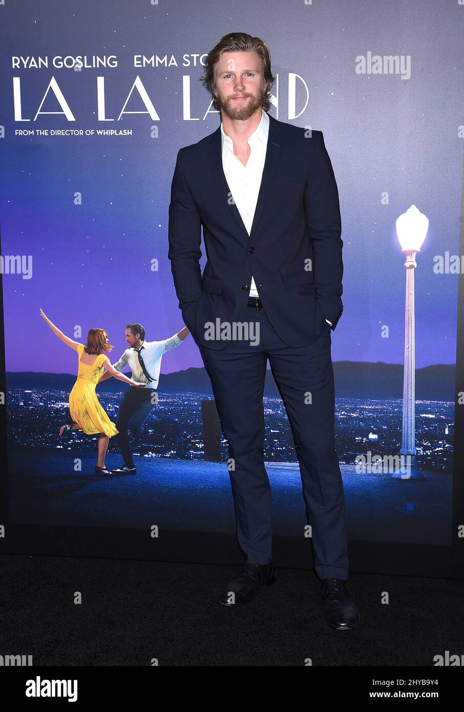 Thad Luckinbill bei der Premiere von „La La Land“ in Los Angeles Stockfoto