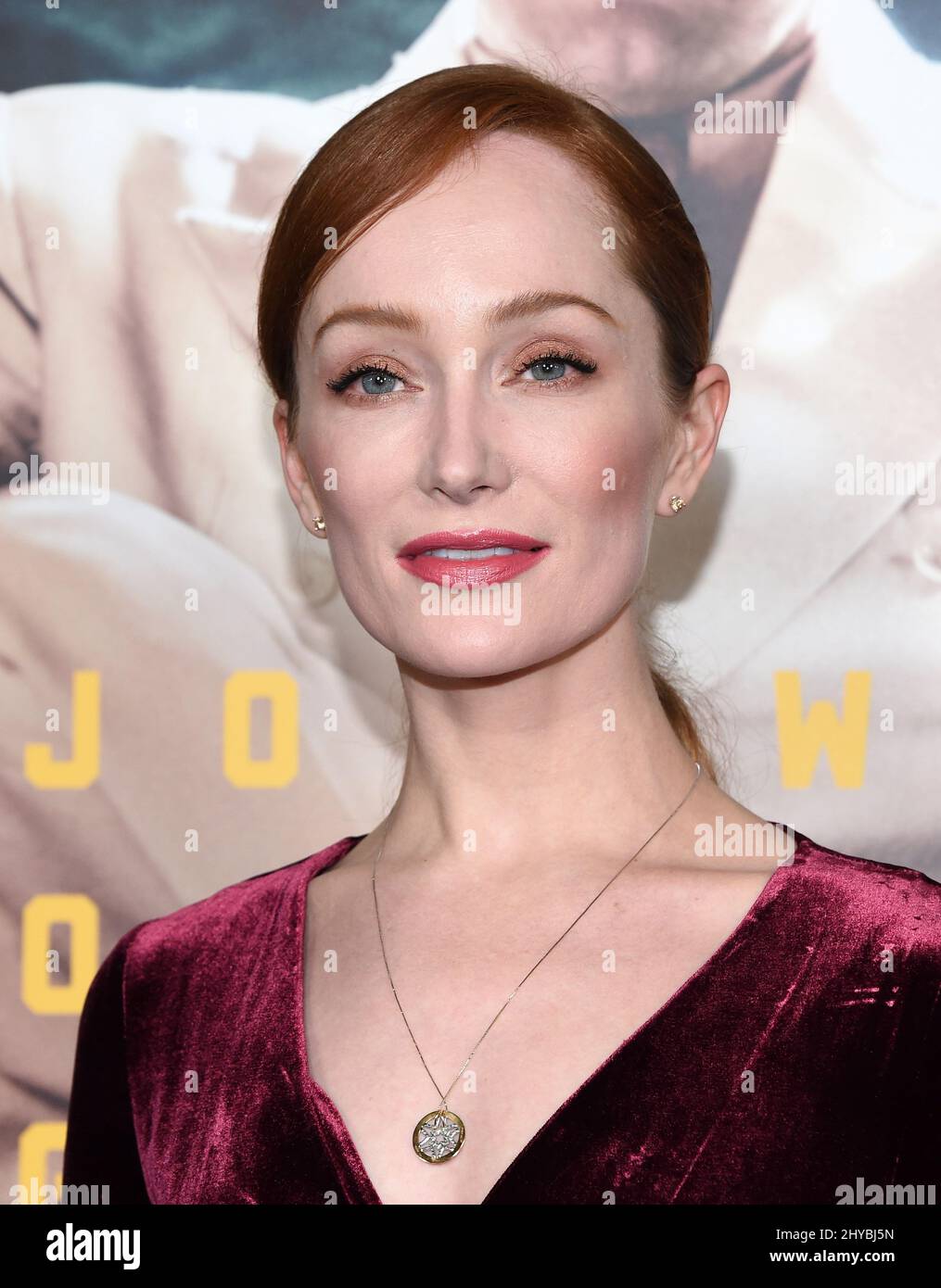 Lotte Verbeek bei der Weltpremiere von „Live by Night“ in Los Angeles Stockfoto