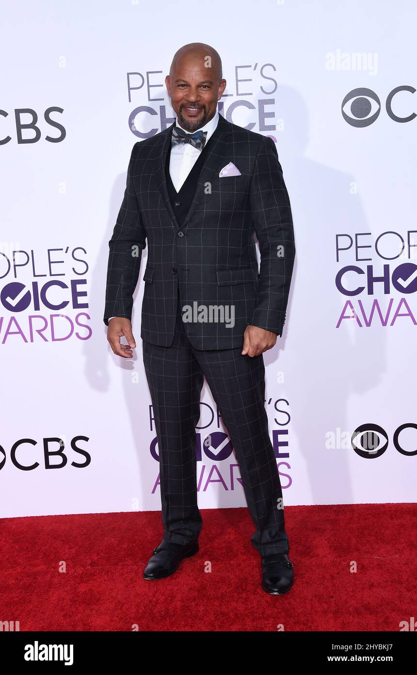 Chris Williams nimmt an den People's Choice Awards 2017 im Microsoft Theater L.A. Teil Live in LSO Angeles, USA Stockfoto