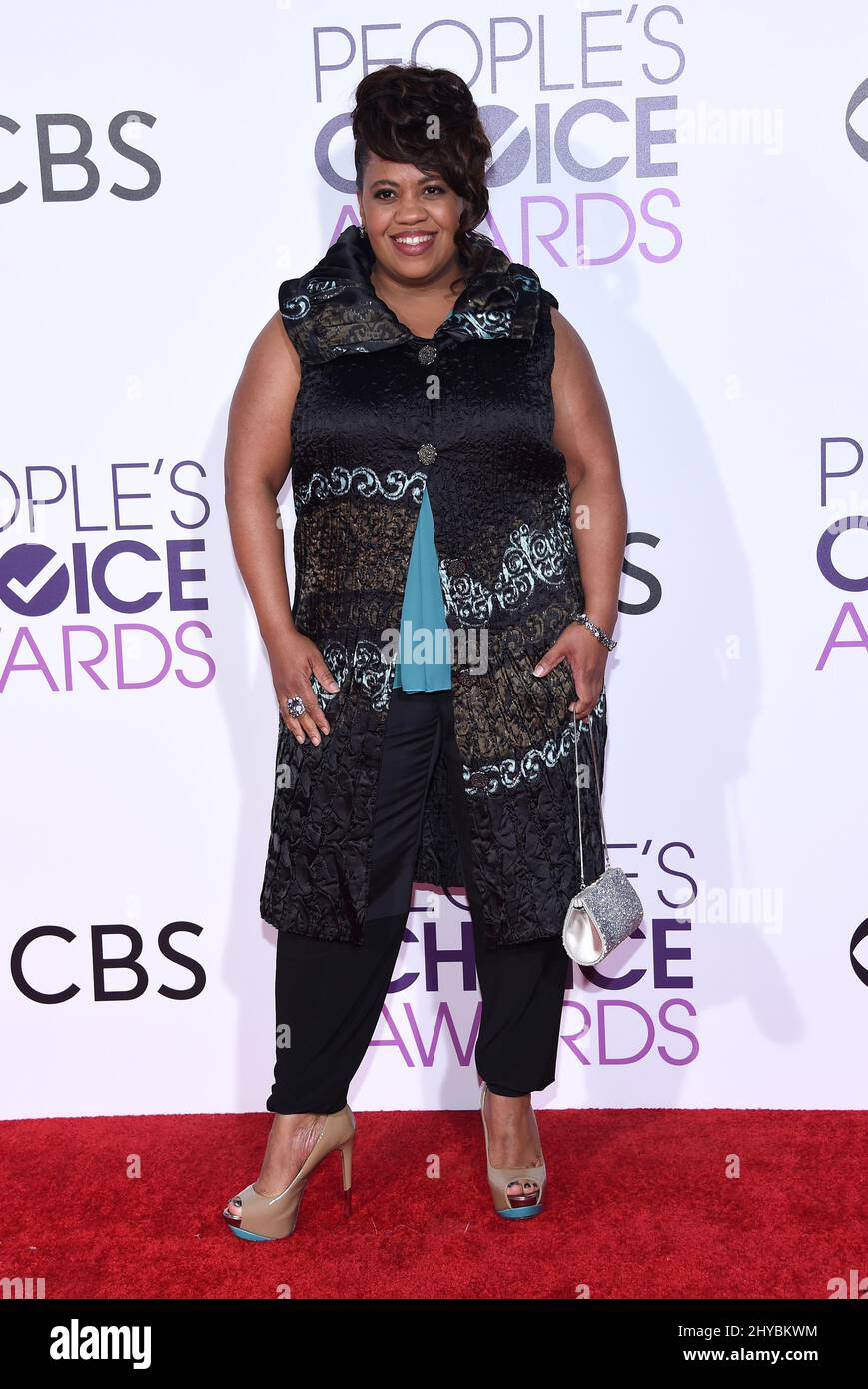 Chandra Wilson nimmt an den People's Choice Awards 2017 im Microsoft Theater L.A. Teil Live in LSO Angeles, USA Stockfoto