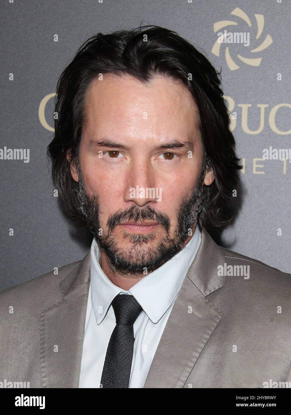 Keanu Reeves bei der Premiere von John Wick: Chapter Two, in Los Angeles, Kalifornien Stockfoto