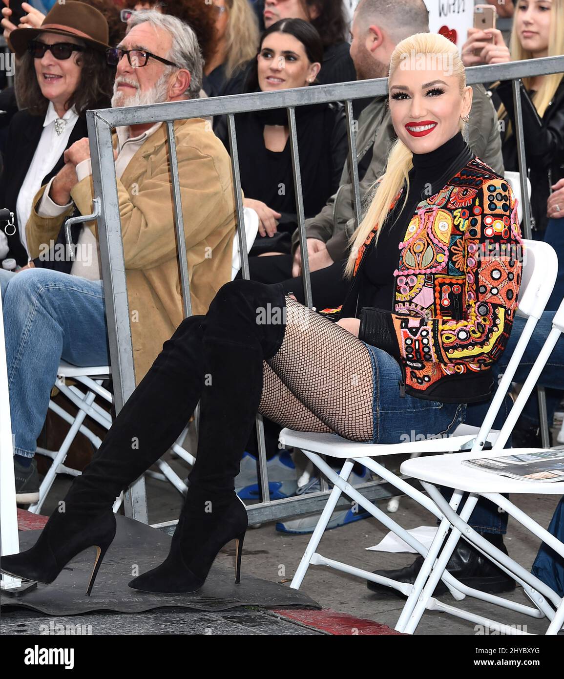 Ca gwen stefani adam levines hollywood spaziergang -Fotos und