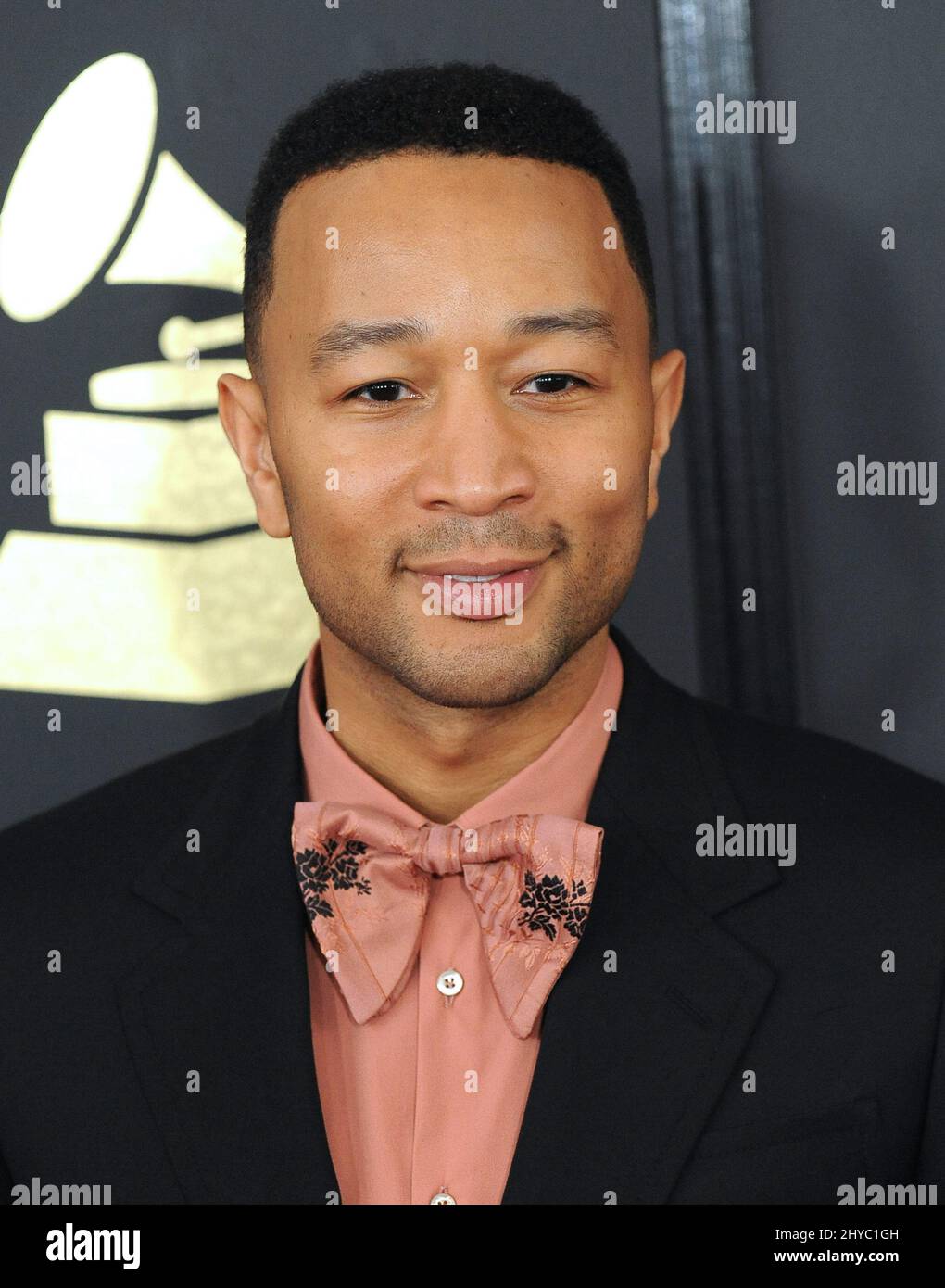 John Legend bei den Grammy Awards 59. in Los Angeles Stockfoto