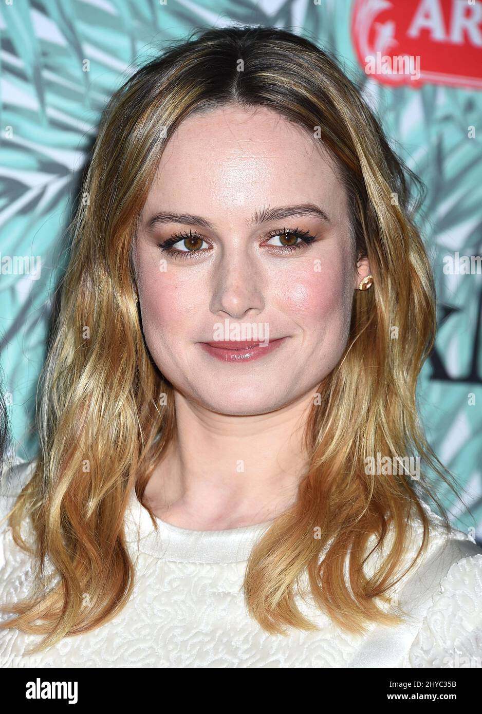 Brie Larson nimmt an der zehnten jährlichen Women in Film Pre-Oscar Cocktail Party von Max Mara und BMW auf der Nightingale Plaza in Los Angeles, USA, Teil Stockfoto