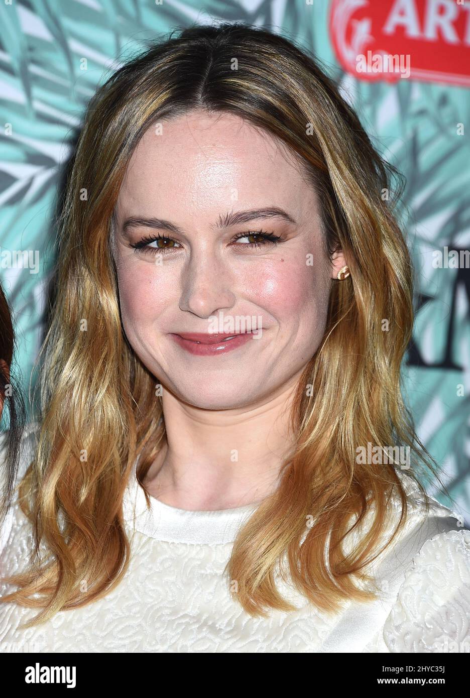 Brie Larson nimmt an der zehnten jährlichen Women in Film Pre-Oscar Cocktail Party von Max Mara und BMW auf der Nightingale Plaza in Los Angeles, USA, Teil Stockfoto