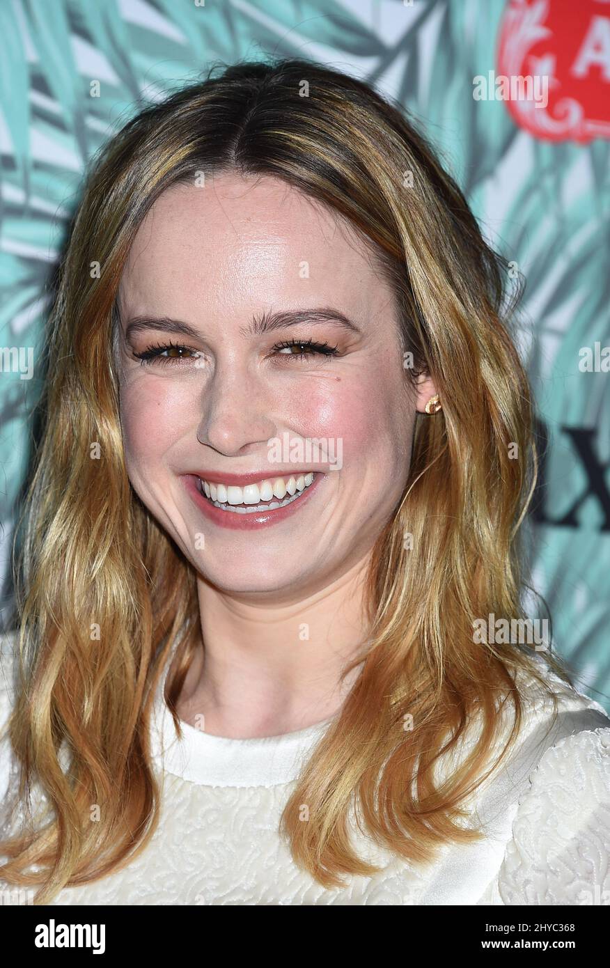 Brie Larson nimmt an der zehnten jährlichen Women in Film Pre-Oscar Cocktail Party von Max Mara und BMW auf der Nightingale Plaza in Los Angeles, USA, Teil Stockfoto