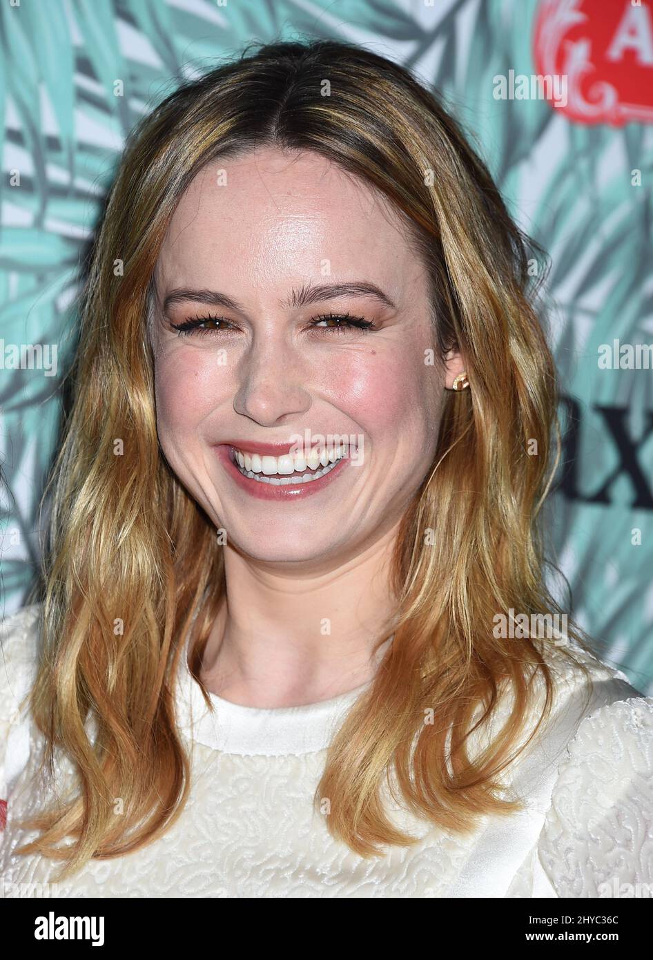 Brie Larson nimmt an der zehnten jährlichen Women in Film Pre-Oscar Cocktail Party von Max Mara und BMW auf der Nightingale Plaza in Los Angeles, USA, Teil Stockfoto