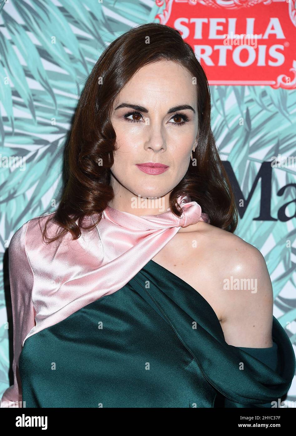 Michelle Dockery nimmt an der zehnten jährlichen Women in Film Pre-Oscar Cocktail Party Teil, die von Max Mara und BMW auf der Nightingale Plaza in Los Angeles, USA, veranstaltet wird Stockfoto