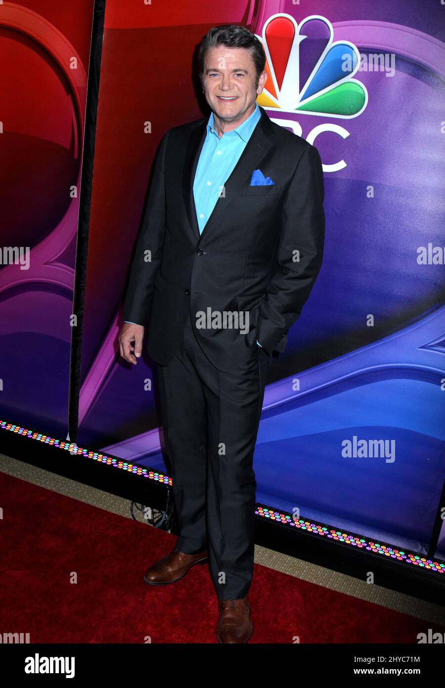 John Michael Higgins beim NBC Mid Season Press Day in New York Stockfoto