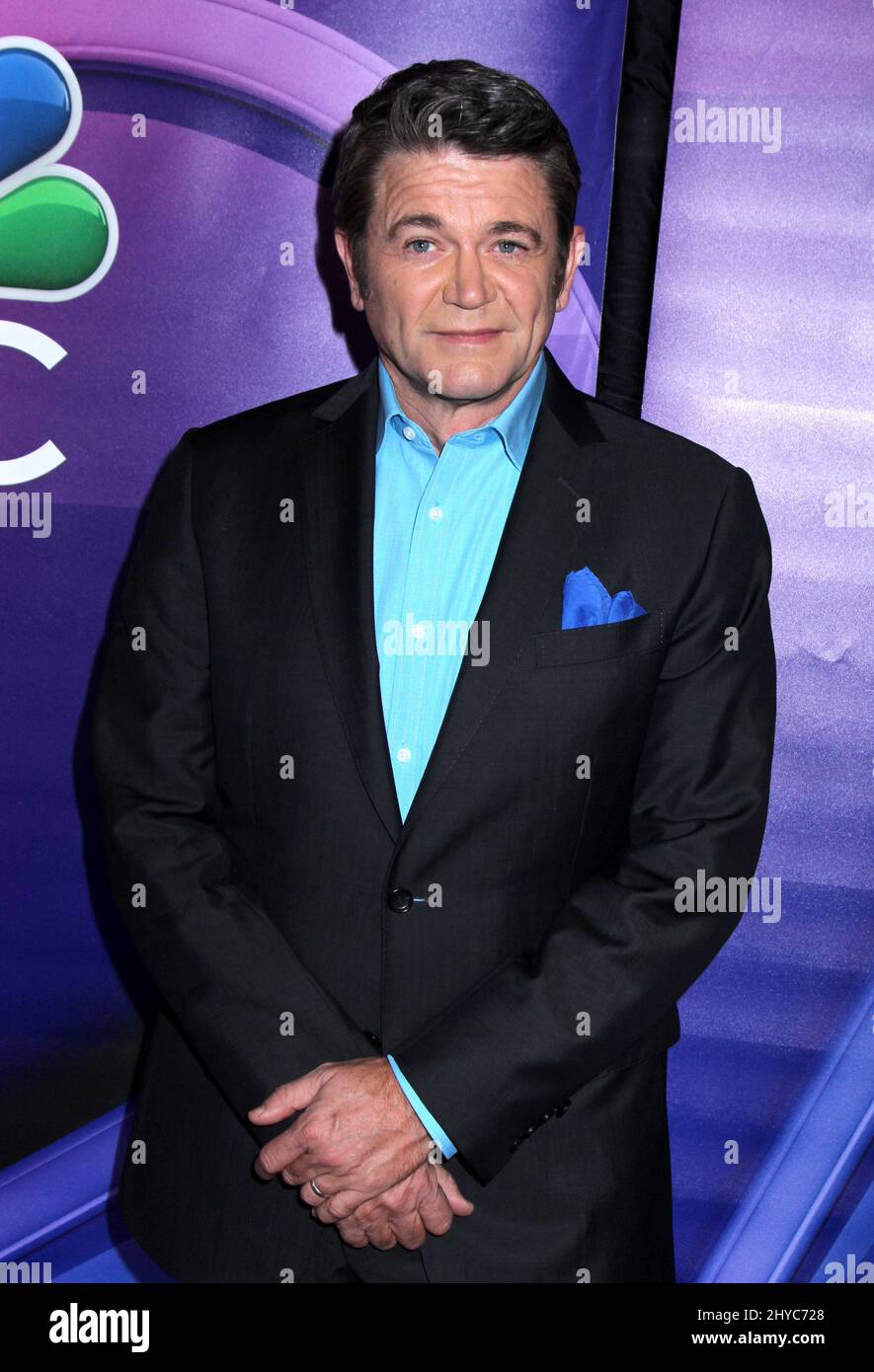 John Michael Higgins beim NBC Mid Season Press Day in New York Stockfoto