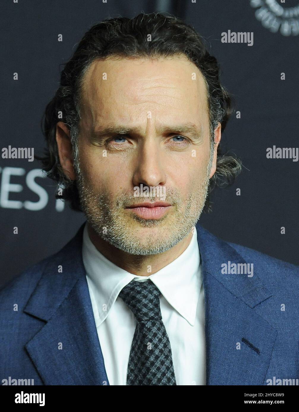 Andrew Lincoln bei der Ankunft zum jährlichen PaleyFest Los Angeles: The Walking Dead 34. im Dolby Theater Stockfoto