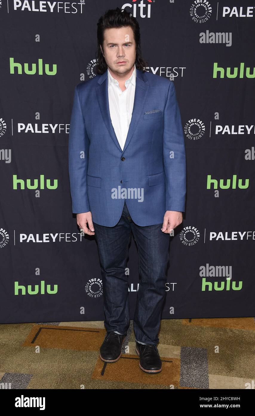 Josh McDermitt bei der Ankunft zum jährlichen PaleyFest Los Angeles: The Walking Dead 34. im Dolby Theater Stockfoto