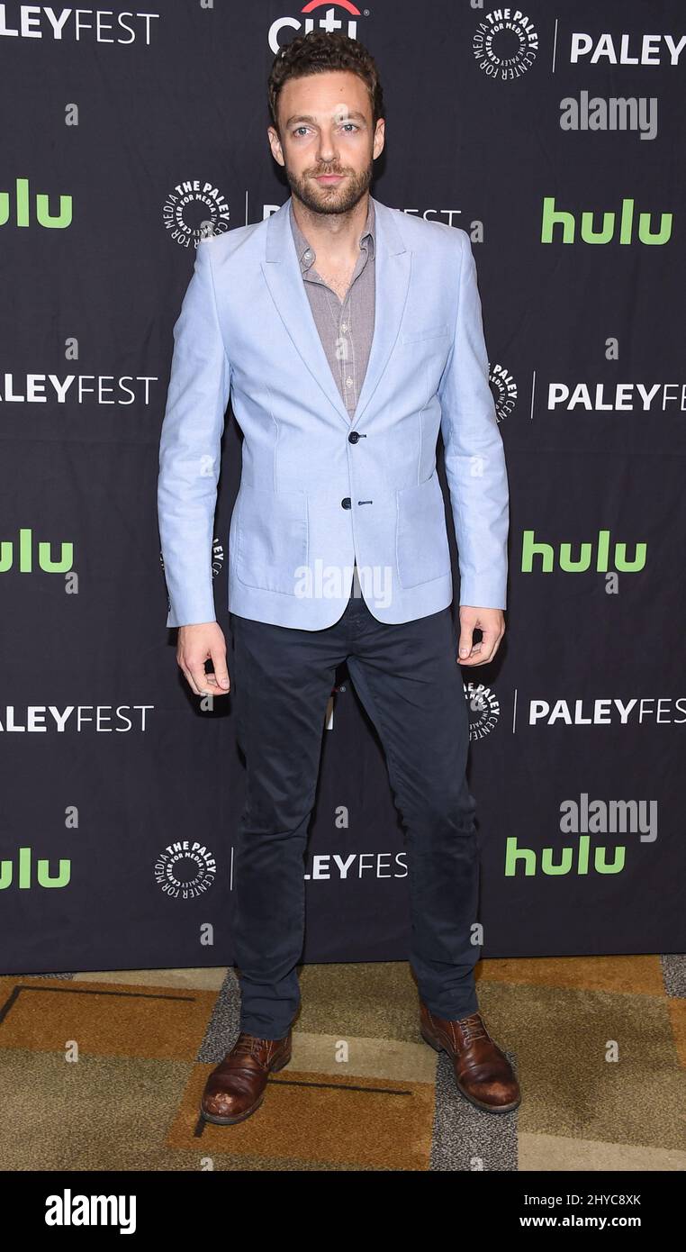 Ross Marquand bei der Ankunft zum jährlichen PaleyFest Los Angeles: The Walking Dead 34. im Dolby Theater Stockfoto