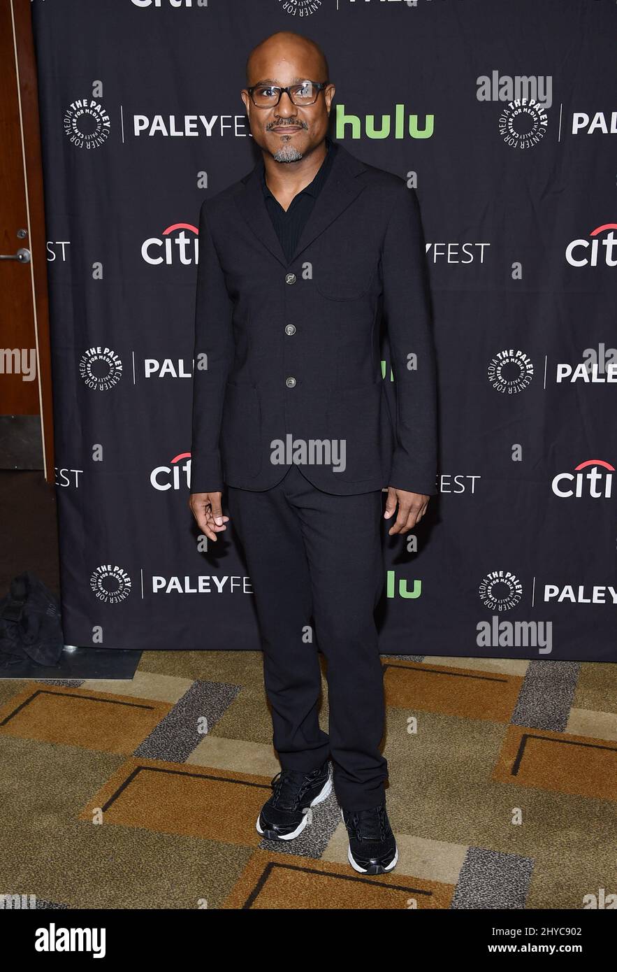 Seth Gilliam bei der Ankunft zum jährlichen PaleyFest Los Angeles: The Walking Dead 34. im Dolby Theater Stockfoto