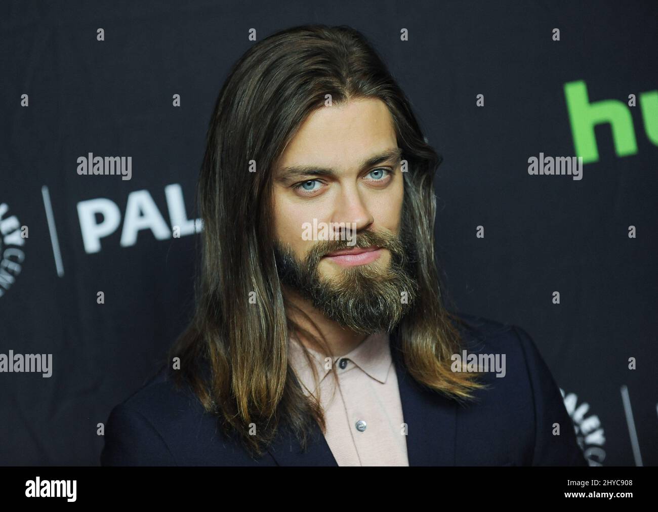 Tom Payne bei der Ankunft zum jährlichen PaleyFest Los Angeles: The Walking Dead 34. im Dolby Theater Stockfoto