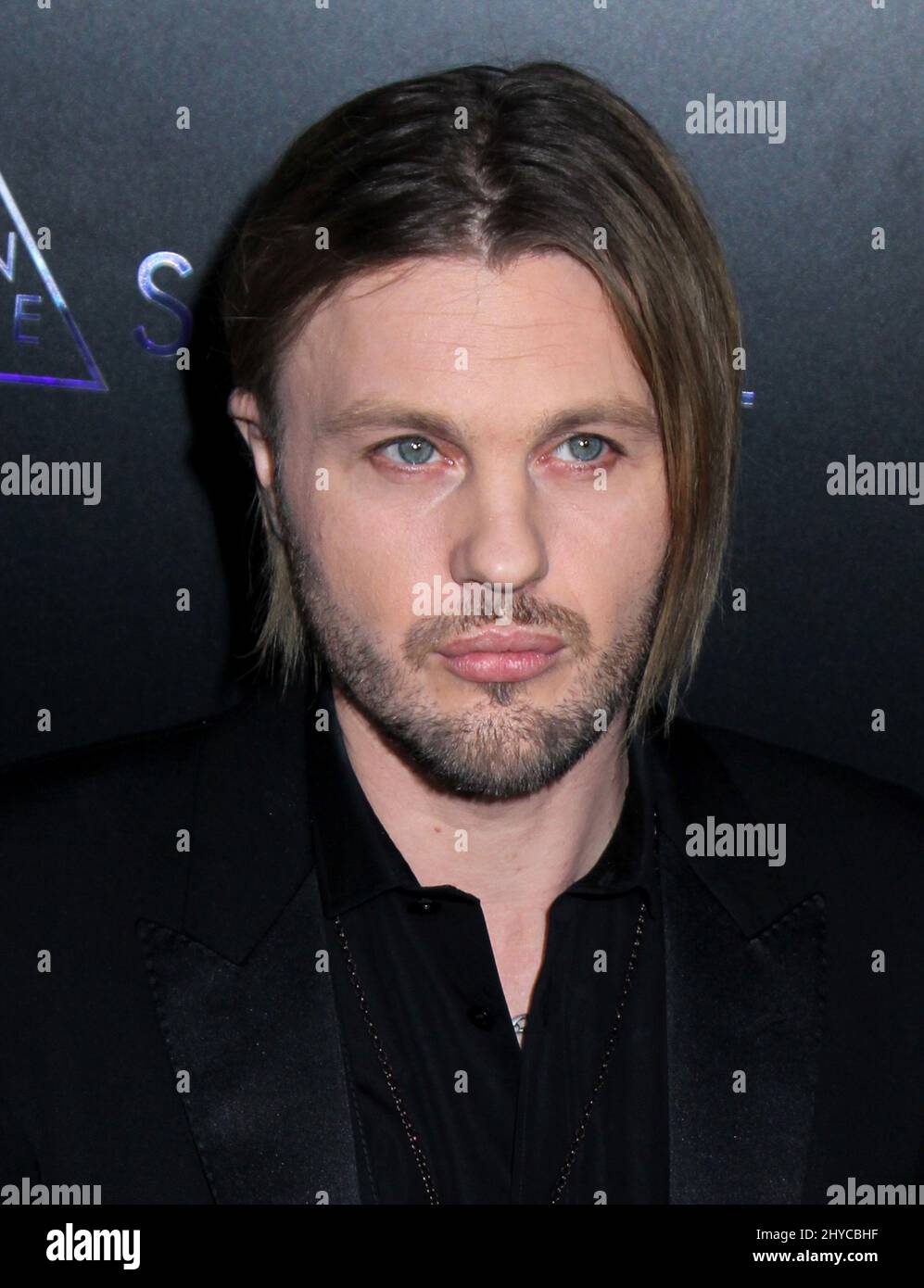 Michael Pitt beim „Ghost in the Shell“ New auf dem AMC Lincoln Square in New York, USA Stockfoto