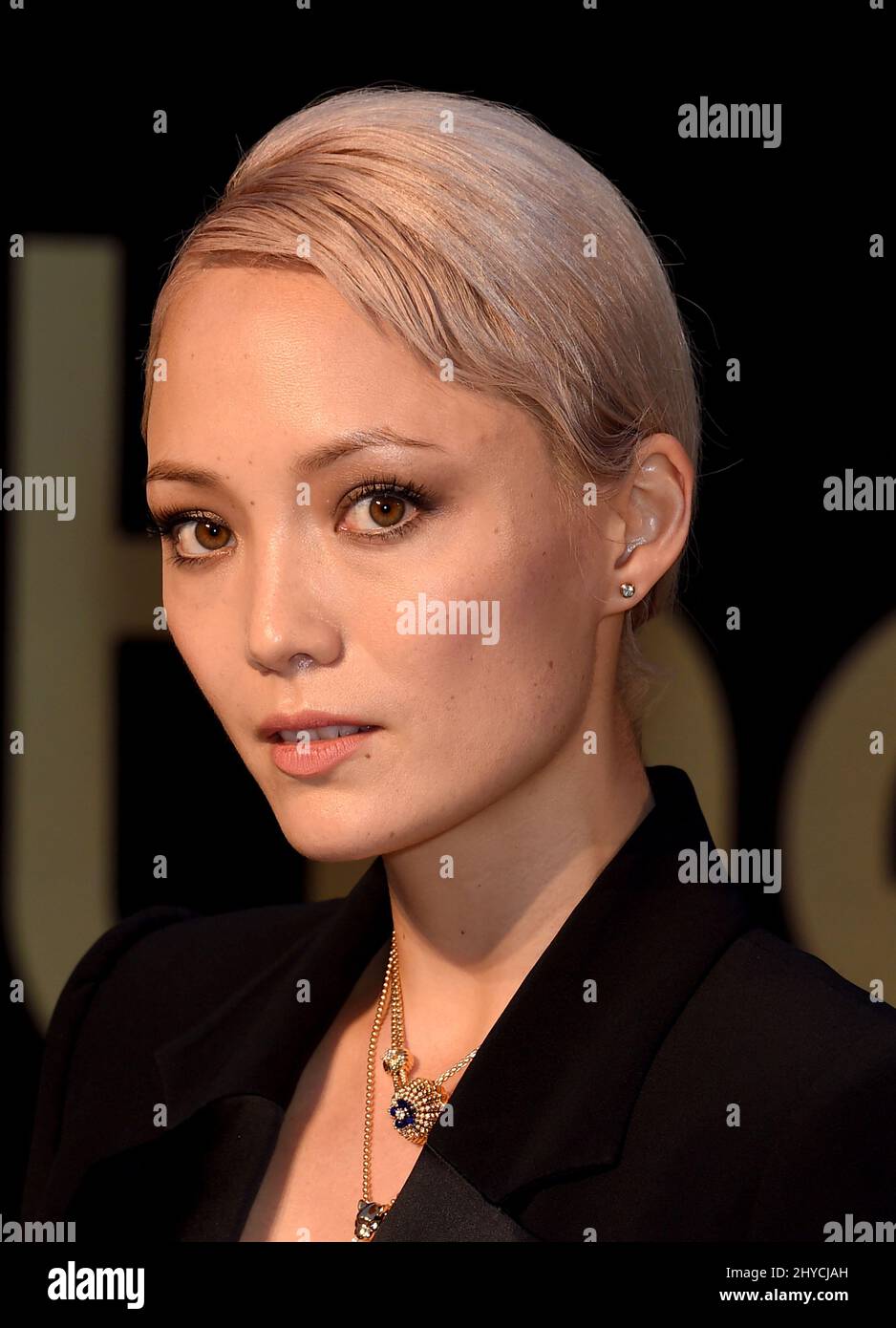 POM Klementieff nimmt an der Panther De Cartier Party in Los Angeles Teil Stockfoto