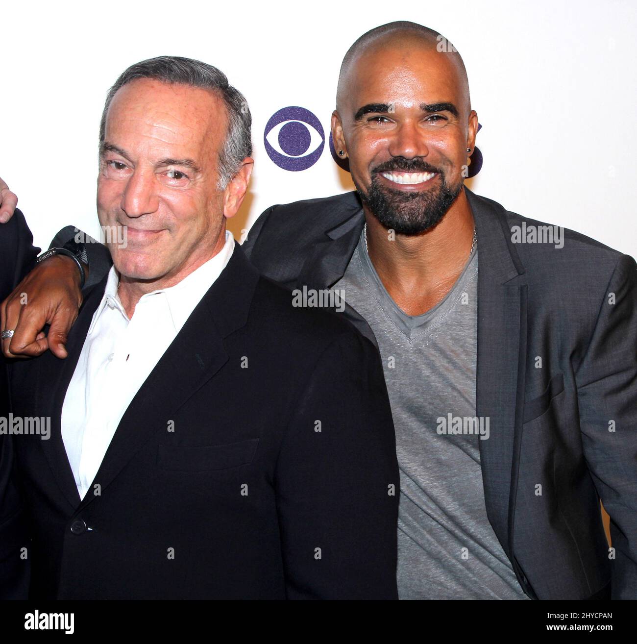 Peter Onorati und Shemar Moore nehmen am 17. Mai 2017 an der CBS 2017 im Plaza Hotel Teil Stockfoto