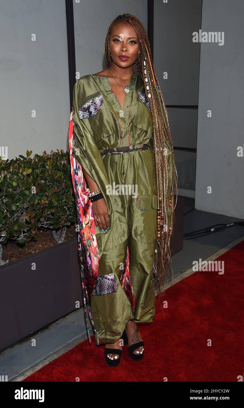 Eva Marcille bei der Premiere von „Can't Stop, Won't Stop: A Bad Boy Story“ in der Writers Guild of America in Los Angeles, USA Stockfoto
