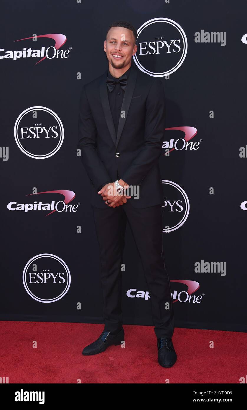Steph Curry nimmt an der ESPYS 25. im Microsoft Theater in Los Angeles, Kalifornien, Teil Stockfoto
