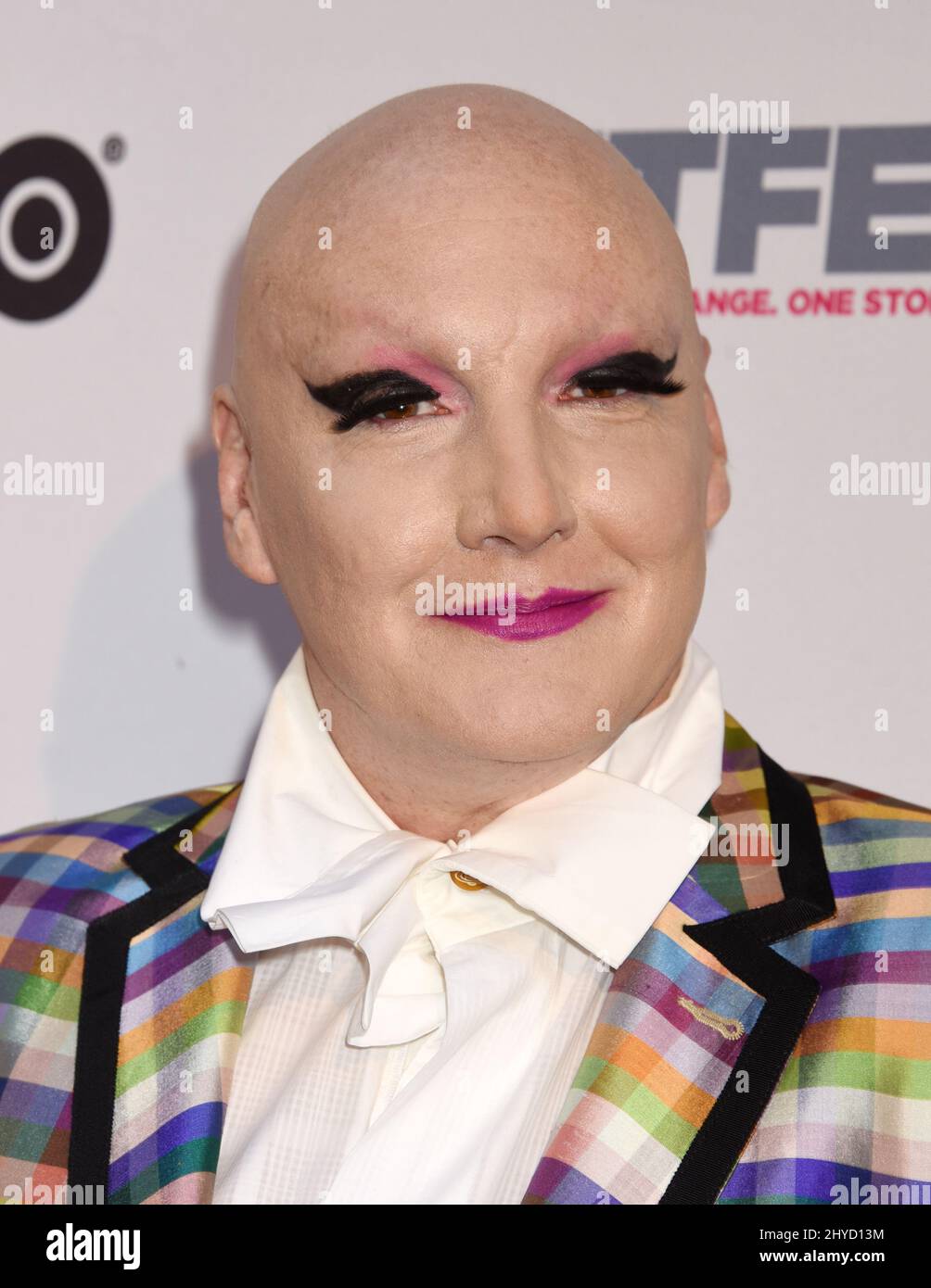 James St. James kommt zur Abschlussgala der „Freak Show“, Teil des Outfest 2017, das am 16. Juli 2017 im Theater im ACE Hotel, Los Angeles, stattfand Stockfoto