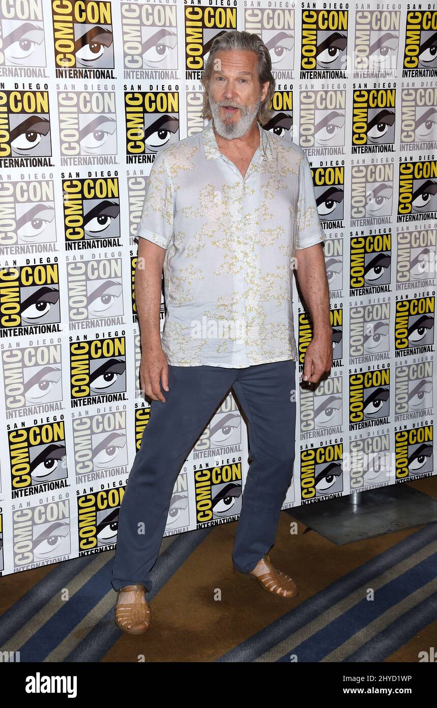 Jeff Bridges nimmt an der Comic-Con Teil Stockfoto