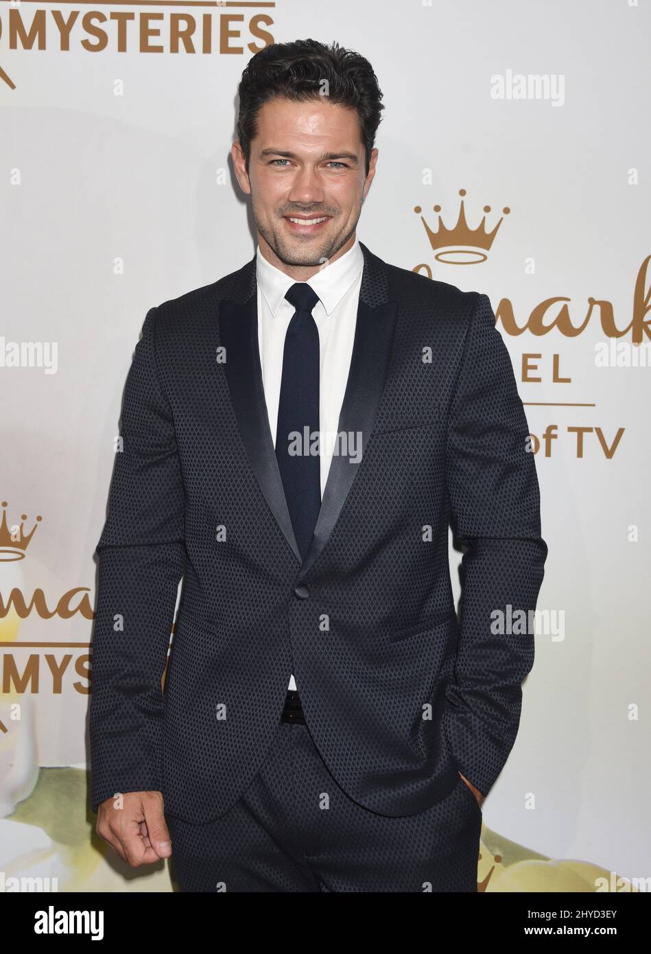 Ryan Paevey nimmt an der Hallmark Channel Summer Press Tour in Los Angeles, Kalifornien, Teil Stockfoto