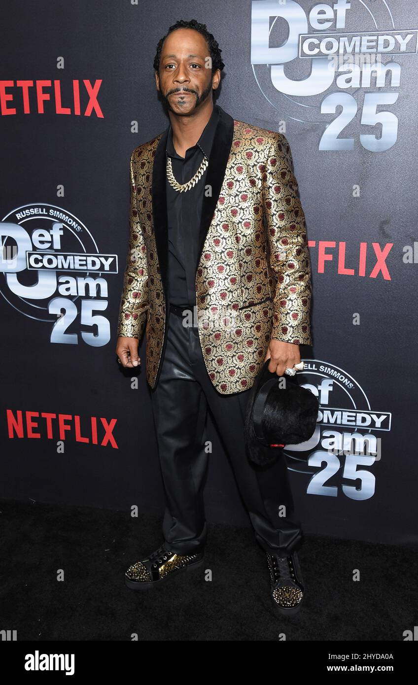 KATT Williams, der an Netflix teilnimmt, präsentiert Russell Simmons' Special Event „Def Comedy Jam 25“ im Beverly Hilton Hotel, Los Angeles Stockfoto