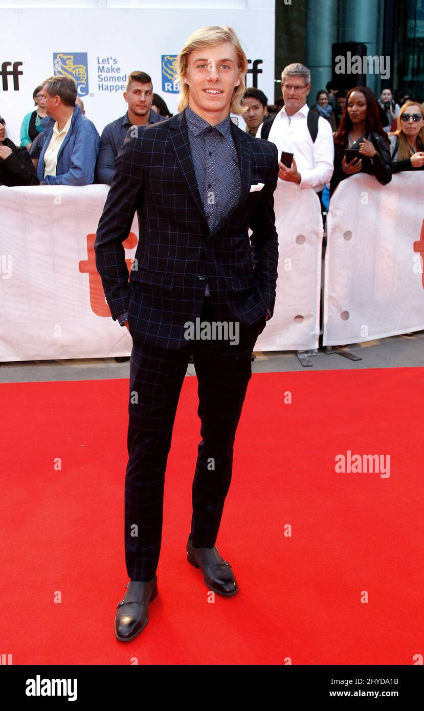 Denis Shapovalov 'Borg/McEnroe' Premiere beim Toronto International Film Festival 2017 in der Roy Thomson Hall Stockfoto