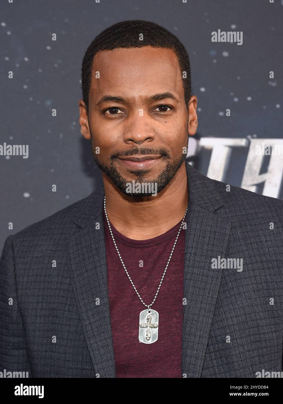 Anthony Montgomery bei der Premiere von „Star Trek: Discovery“ im Cinerama Dome Hollywood Stockfoto