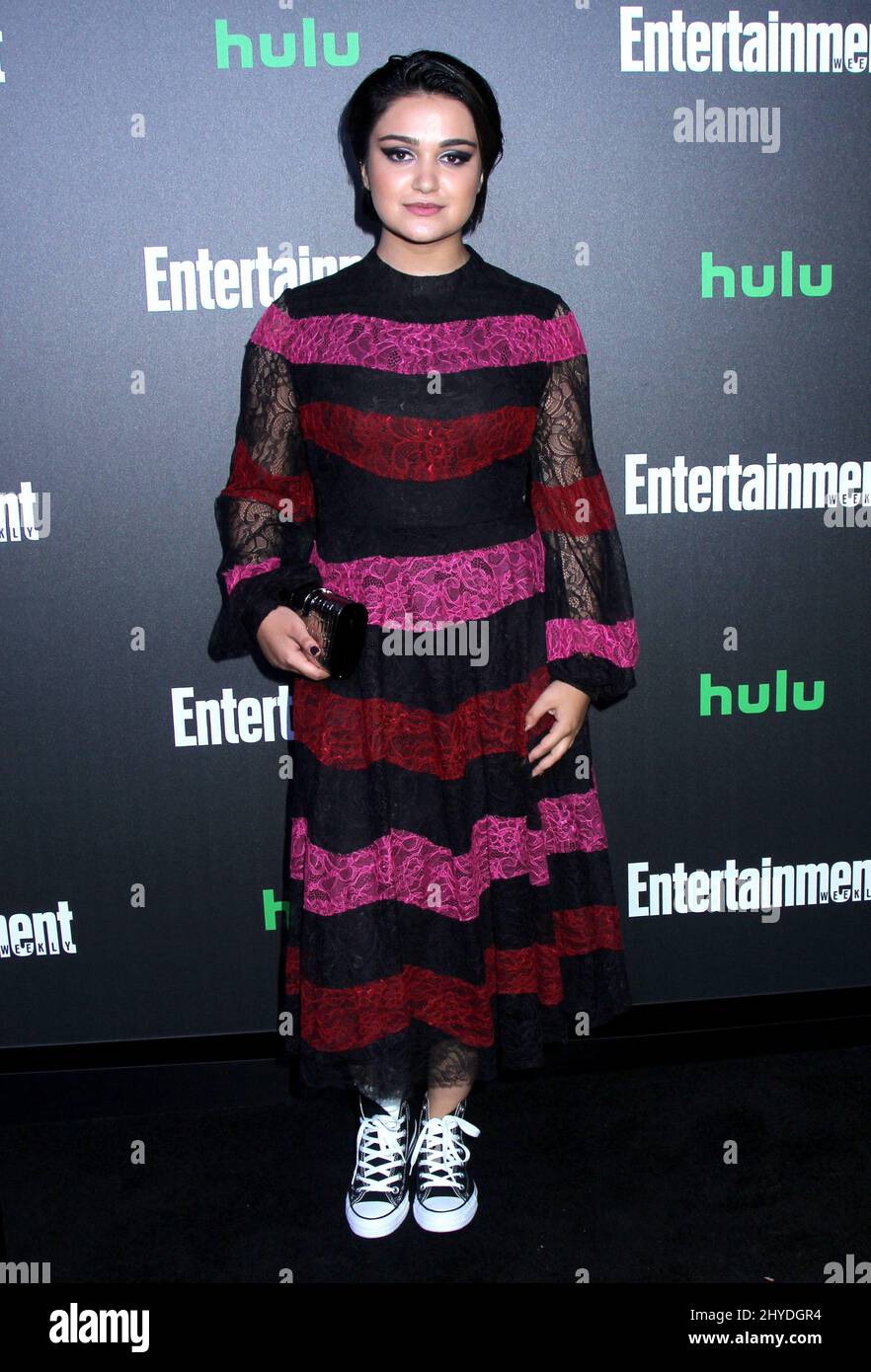 Ariela Barer nimmt an der Hulu/Entertainment Weekly New York Comic Con After Party im Lobster Club in New York, USA, Teil Stockfoto