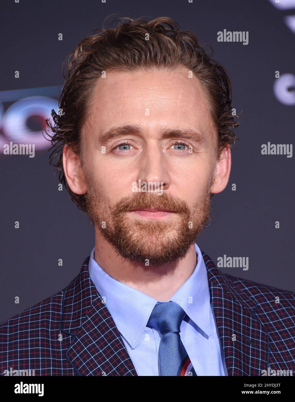 Tom Hiddleston bei der Weltpremiere von Marvel „Thor: Ragnarok“ im El Capitan Theatre Stockfoto