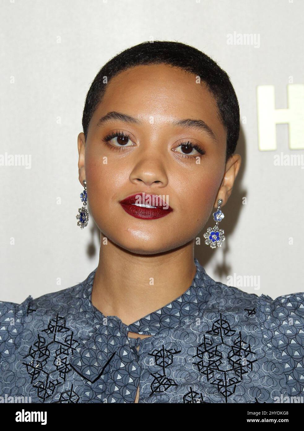 Kiersey Clemons nimmt an der Hammer Museum Gala im Garten zu Ehren von Ava DuVernay und Hilton Teil, die von Bottega Veneta im Hammer Museum in Los Angeles, USA, gesponsert wird Stockfoto